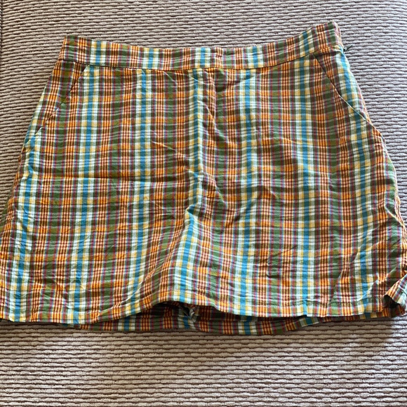 Forever 21 Plaid Mini Skirt - Picture 1 of 4